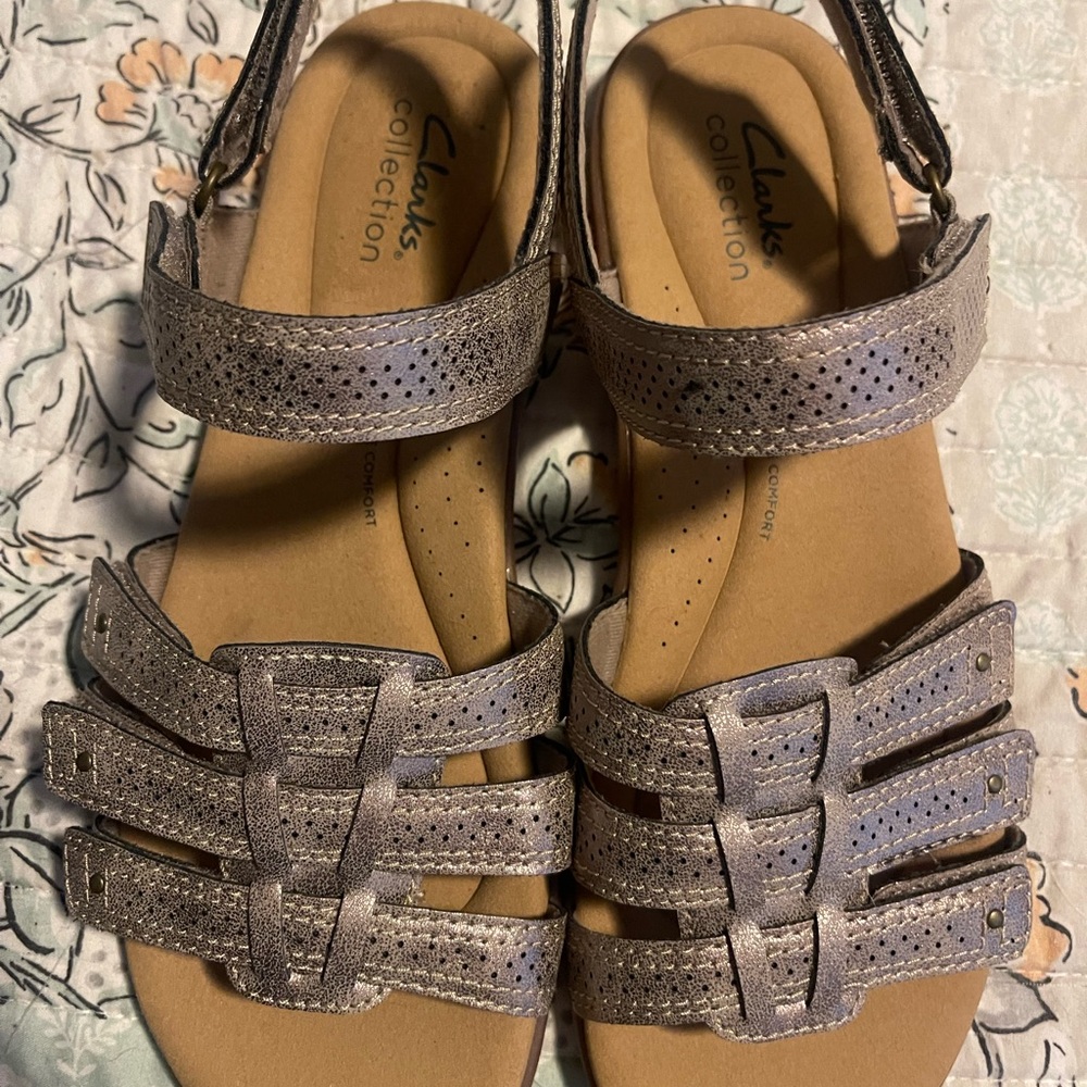 Clarks Women's Sandals - Shimmering Taupe